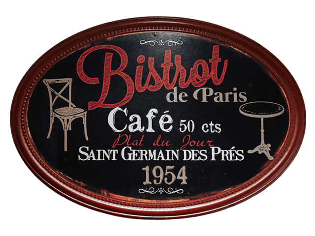 Café du Commerce Restaurant à Aubonne Vaud, bistrot de paris